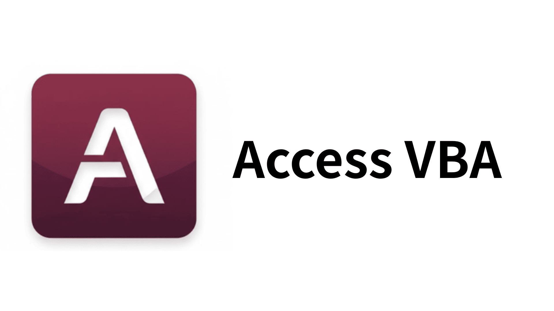 Access VBA 問題告知